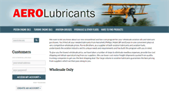 Desktop Screenshot of aerolubricants.com